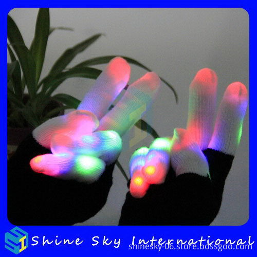 Customized Antique Patented Halloween Flashing Gloves